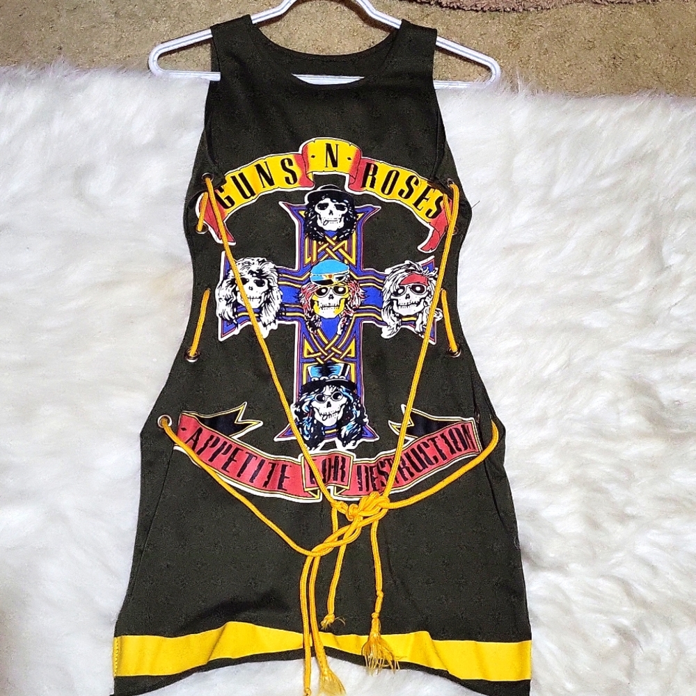 Tie up GNR dress